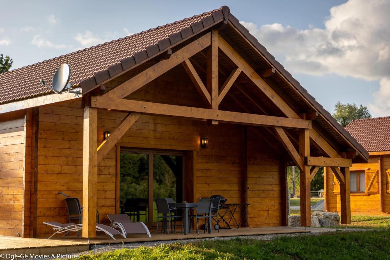 Les Jardins Du Herisson Chalet 2 Bonlieu Exterior foto